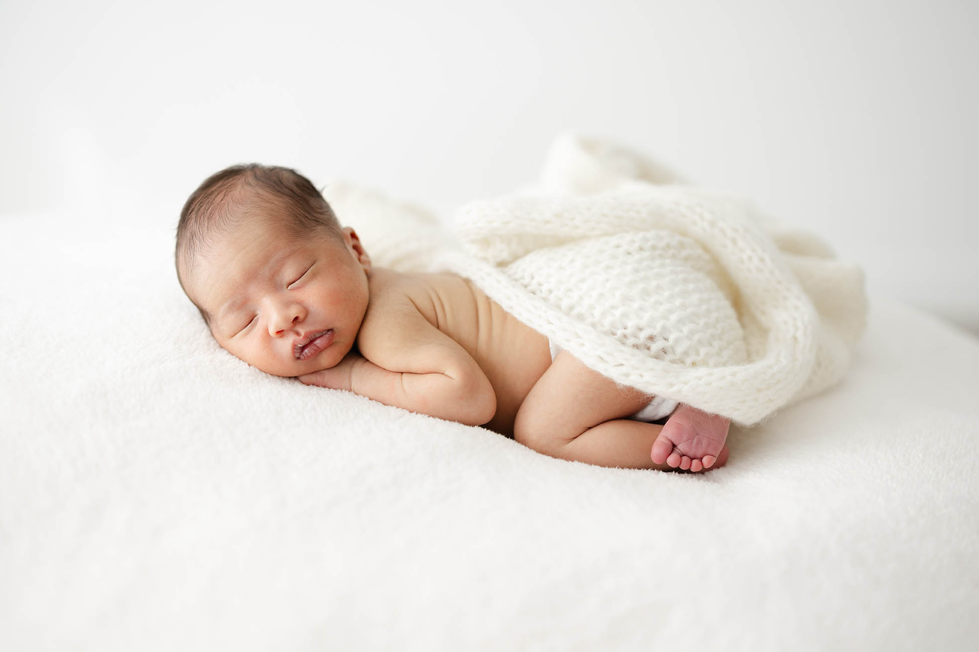Fort collins newborn session sleeping baby 2025 10