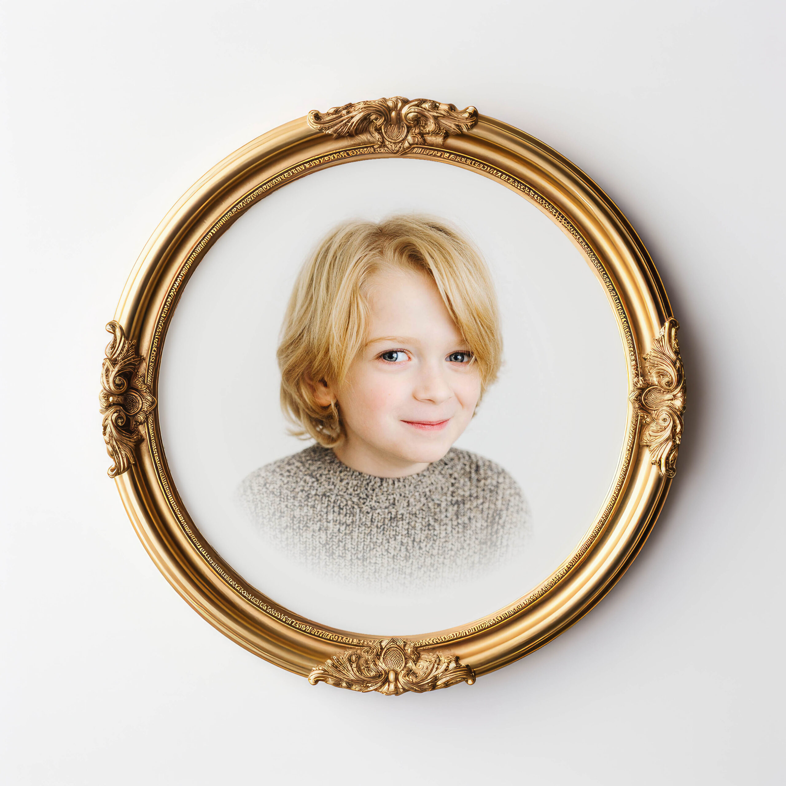 Heirloom photo round s